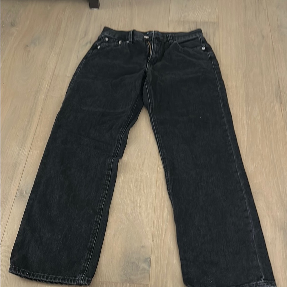 Aeropostale Black Straight Leg Denim
